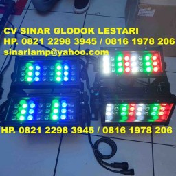Lampu Wall Washer 150W RGB Kepala Dua